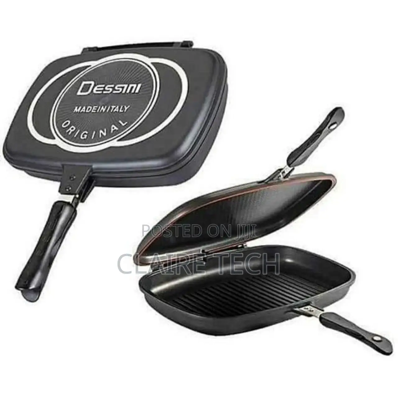 40cm Dessini Nonstick Double Grill Pan