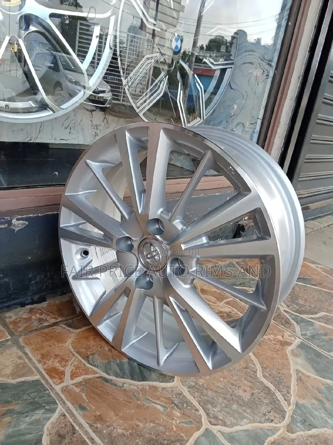 Rims Size 15/4/100 for Toyota Silver .
