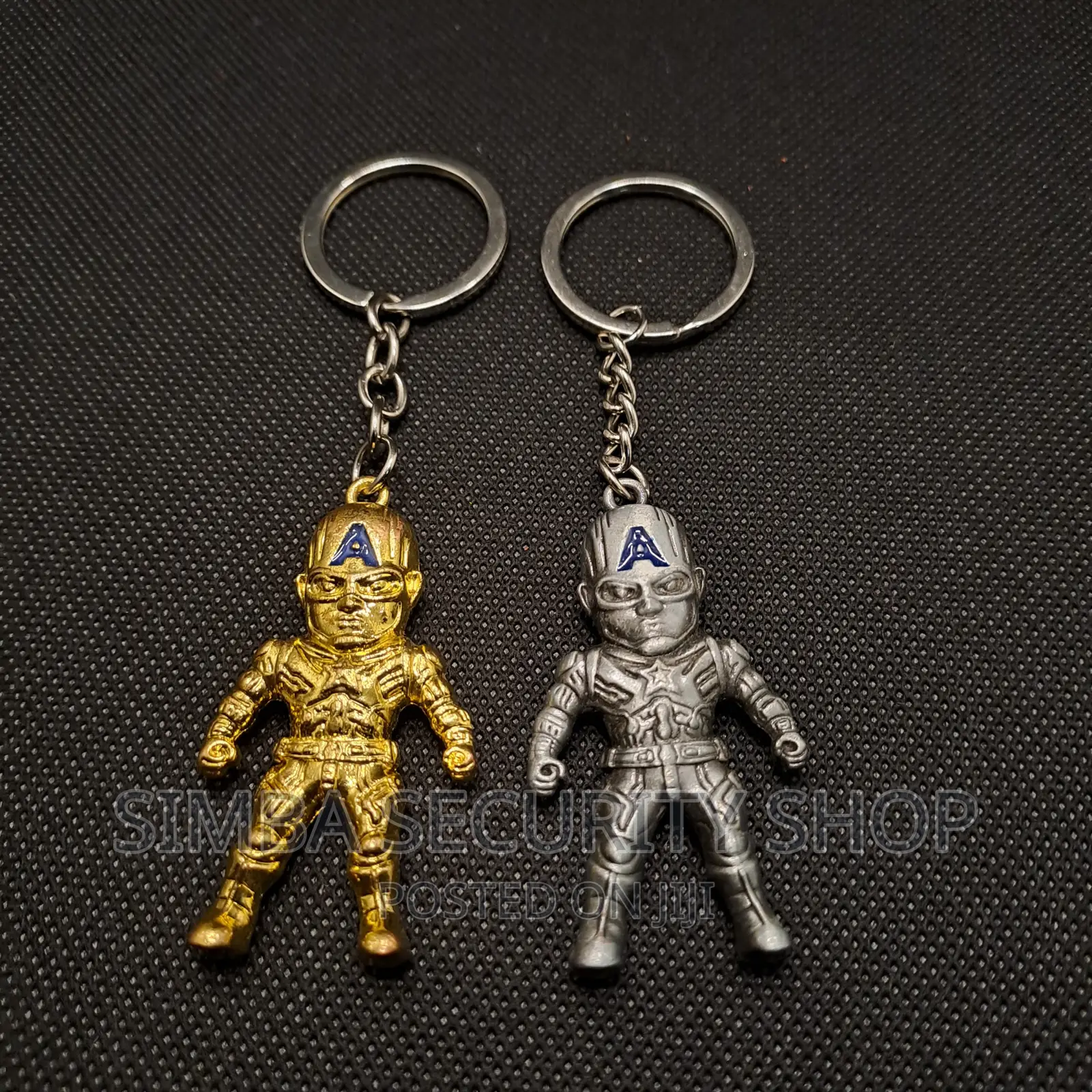 Metal Captain America Keychain Key Holder Marvel Super Hero