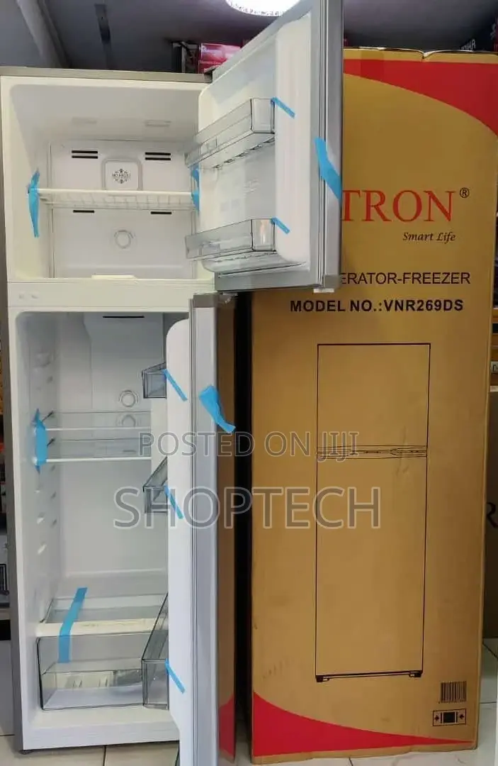 *Vitron 269litres Fridge No Frost Double Door Refrigerator