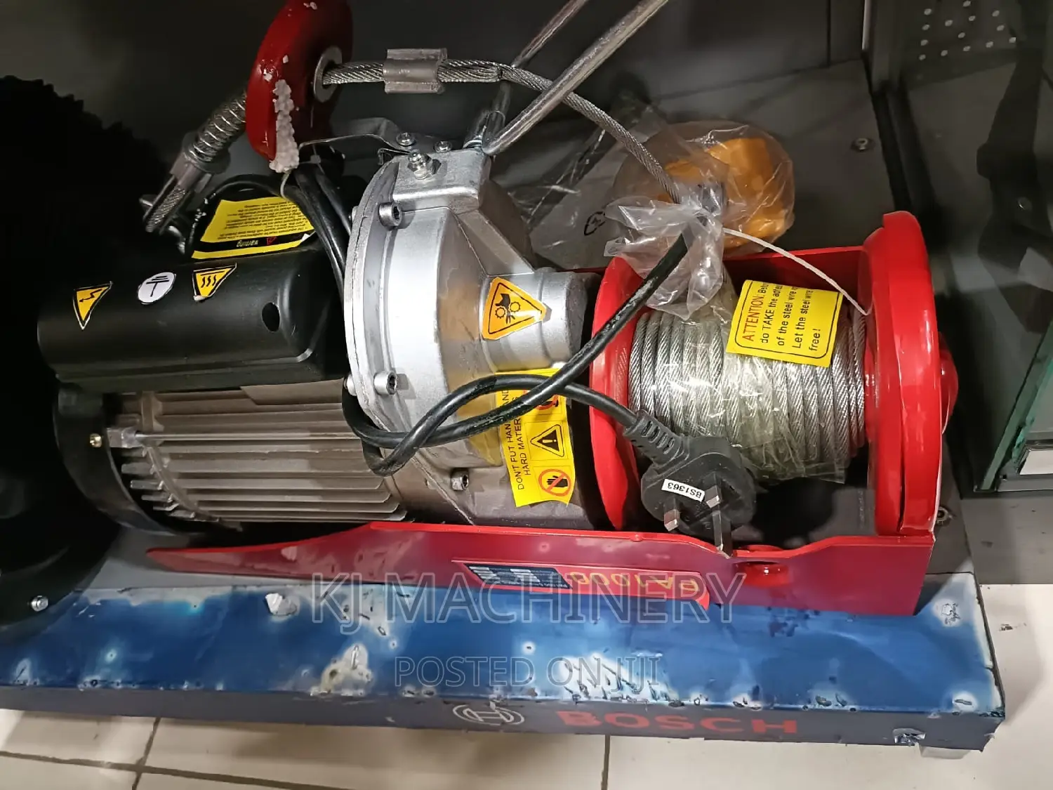Electric Hoist One Tonne Quality Heavy Duty -Affordable