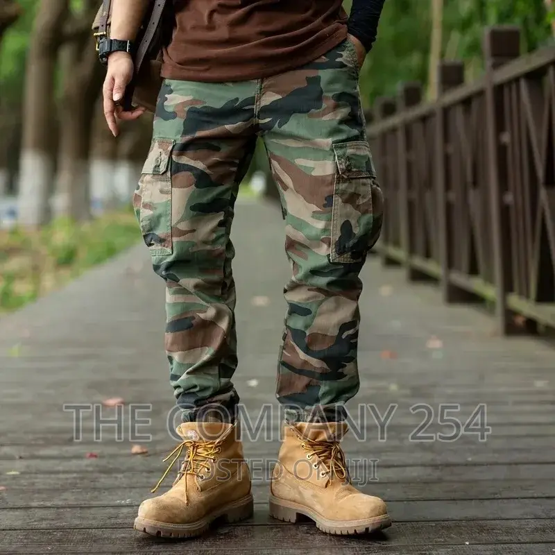 100% Cotton Camouflage Quality Military Combat Trousers