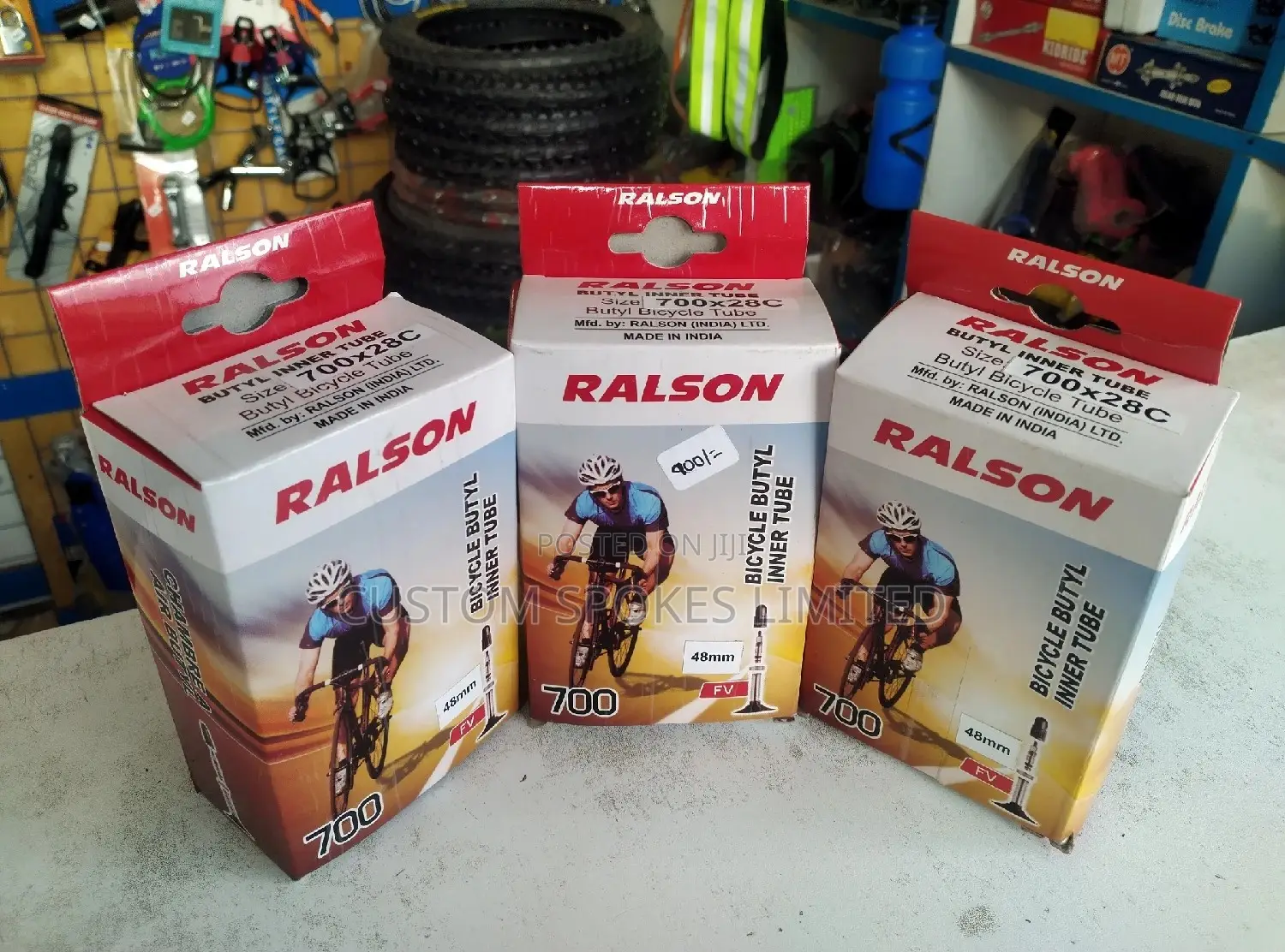 Ralson 700x28 Bicycle Tubes