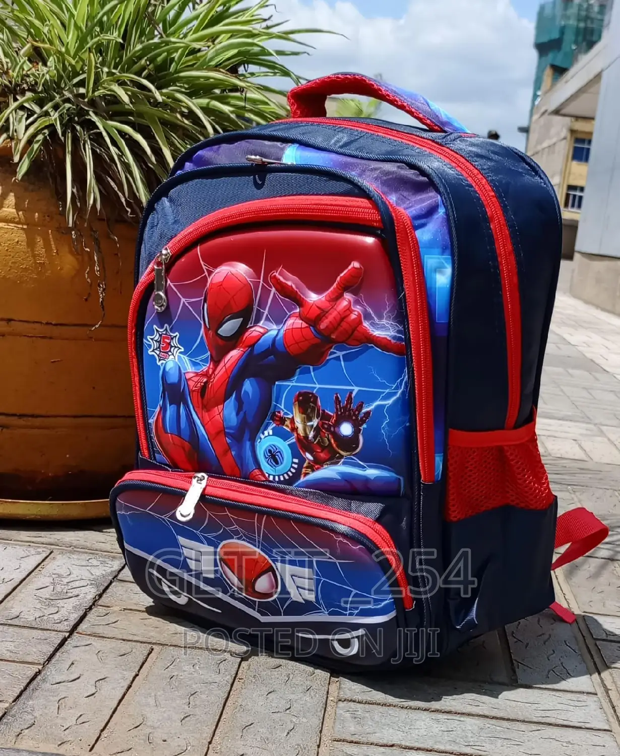 Cartoon Theme School Backpack
 *Type:* Back Pack