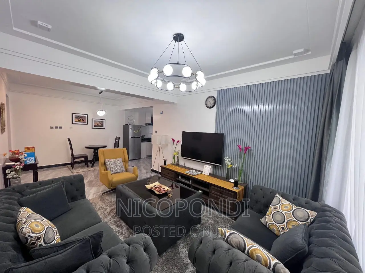 Furnished 1bdrm Apartment in Kilimani for rent
