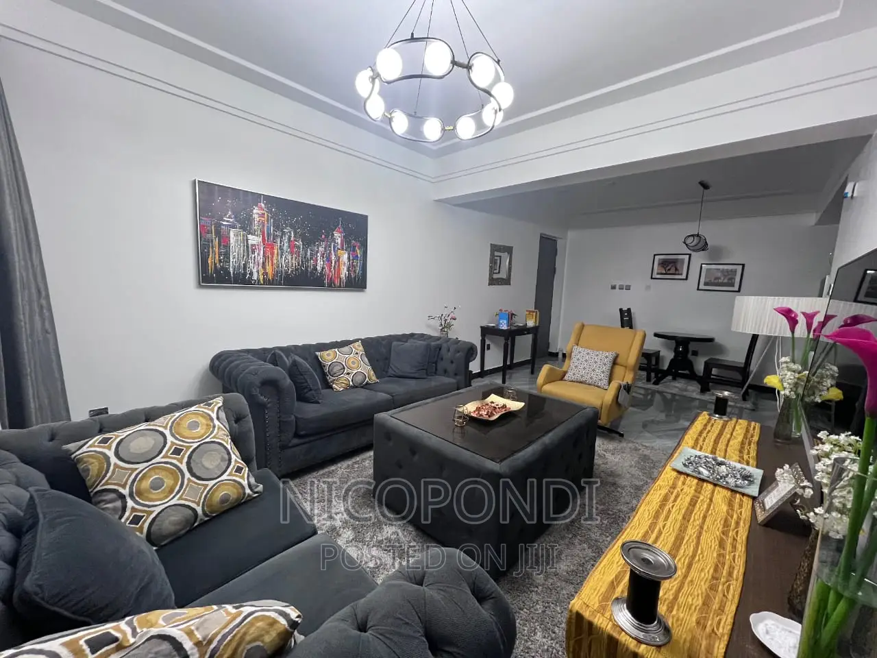 Furnished 1bdrm Apartment in Kilimani for rent