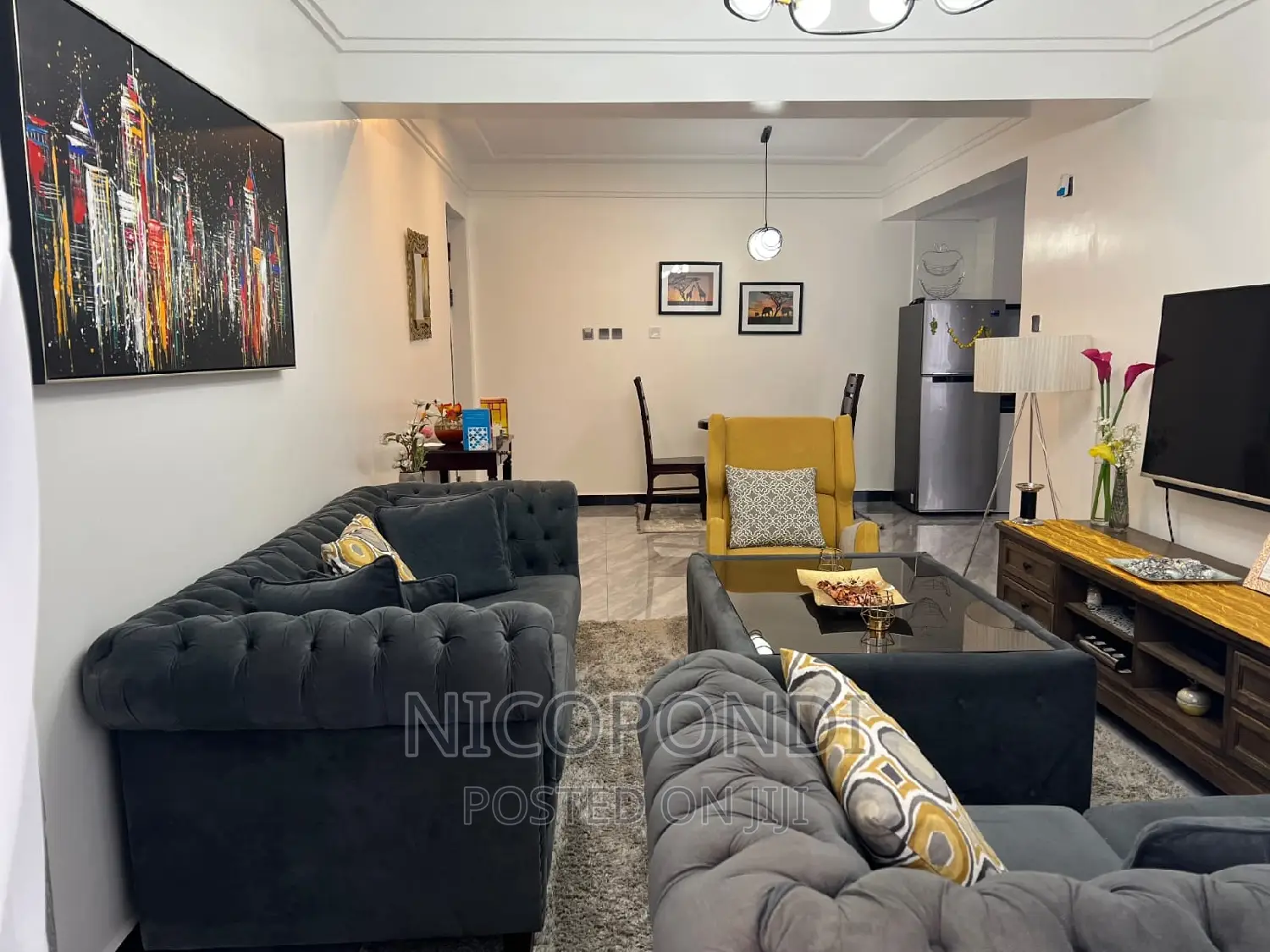 Furnished 1bdrm Apartment in Kilimani for rent