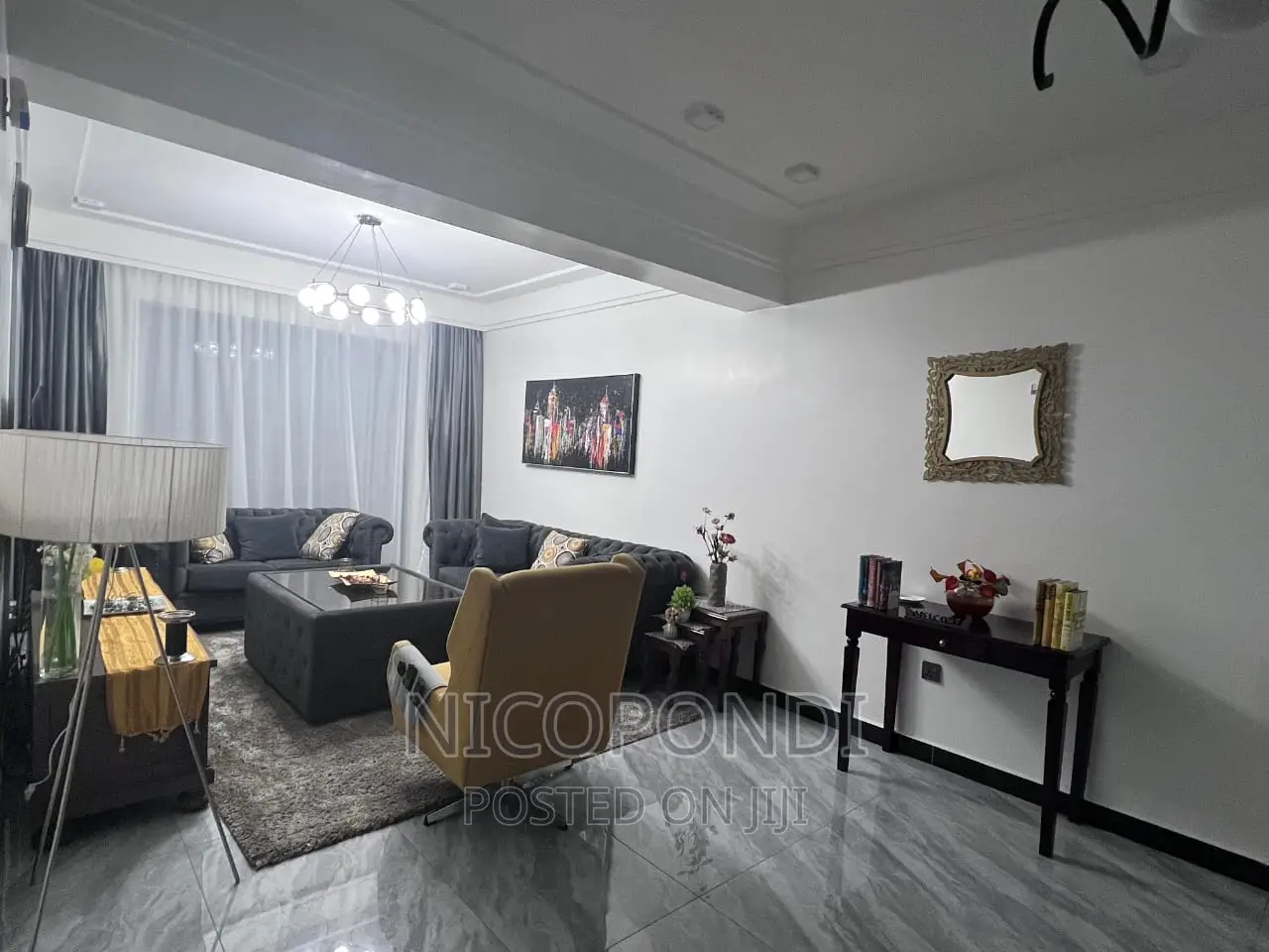 Furnished 1bdrm Apartment in Kilimani for rent