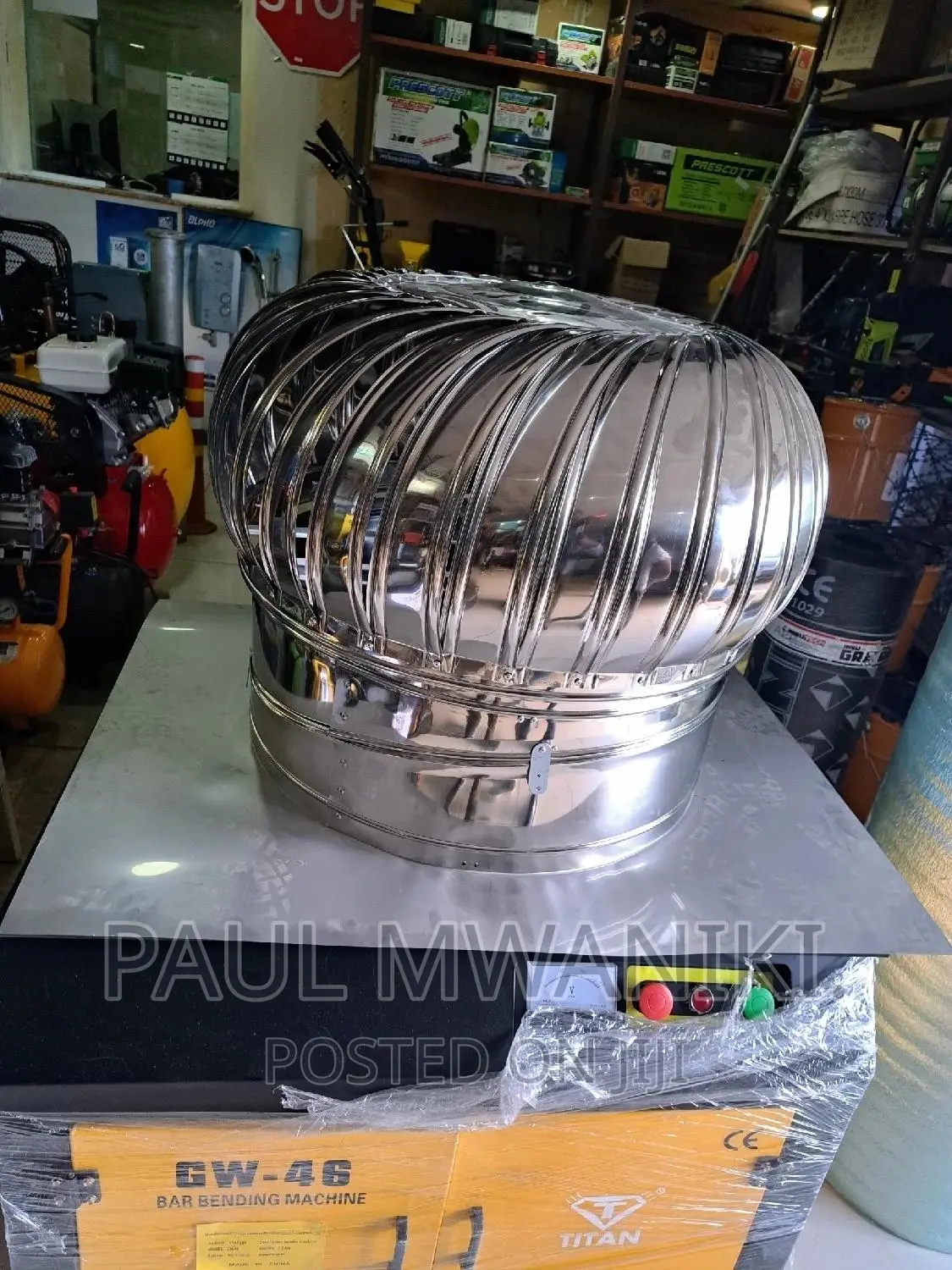 Cyclones Roof Ventilators, 600mm 24 Inches.