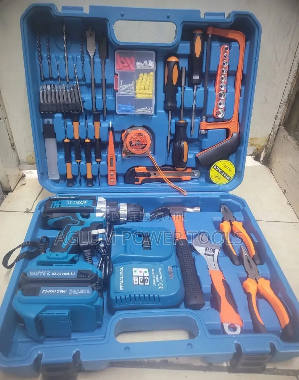 Makita Cordless Drill 115 Pieces Toolset