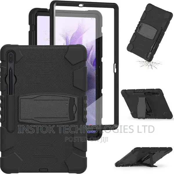 Samsung Galaxy Tab S7+/S7 FE+ 3-in-1 Shockproof Heavy Duty C