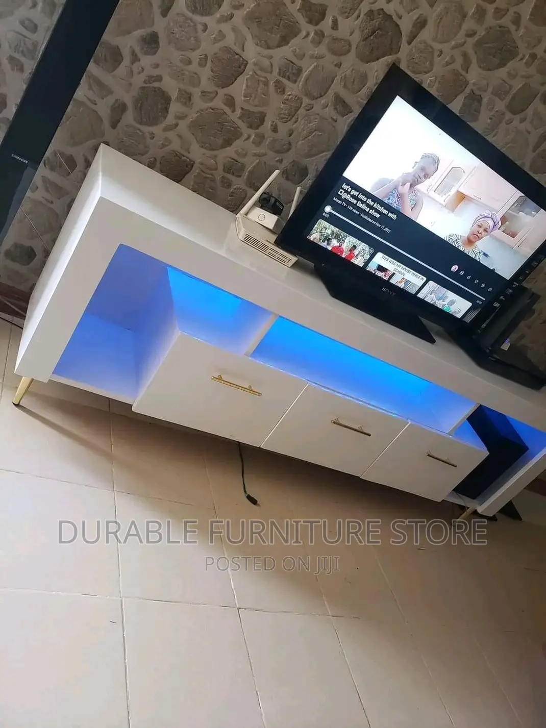 Tv Stand With Shelves