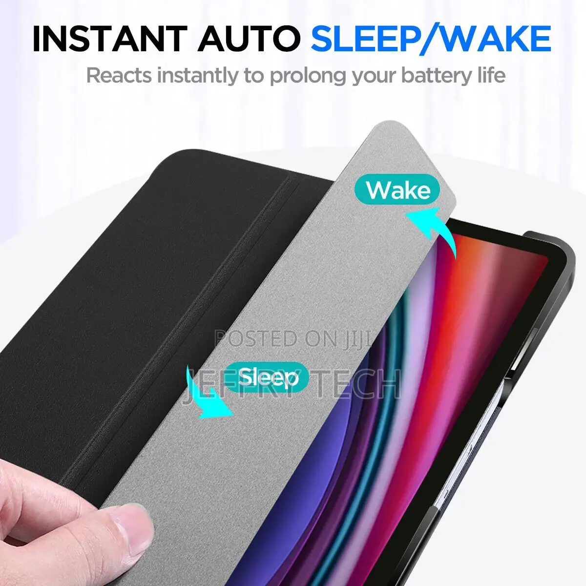 Samsung Galaxy Tab S9 Ultra/S9+/S9 Tablet Case Magnetic Leat