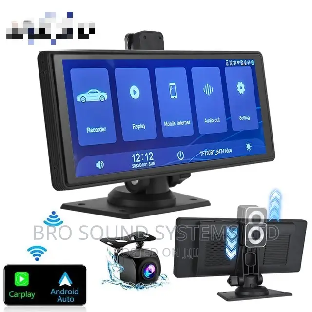 2 in 1 Dashcam With Apple Carplay Android Auto