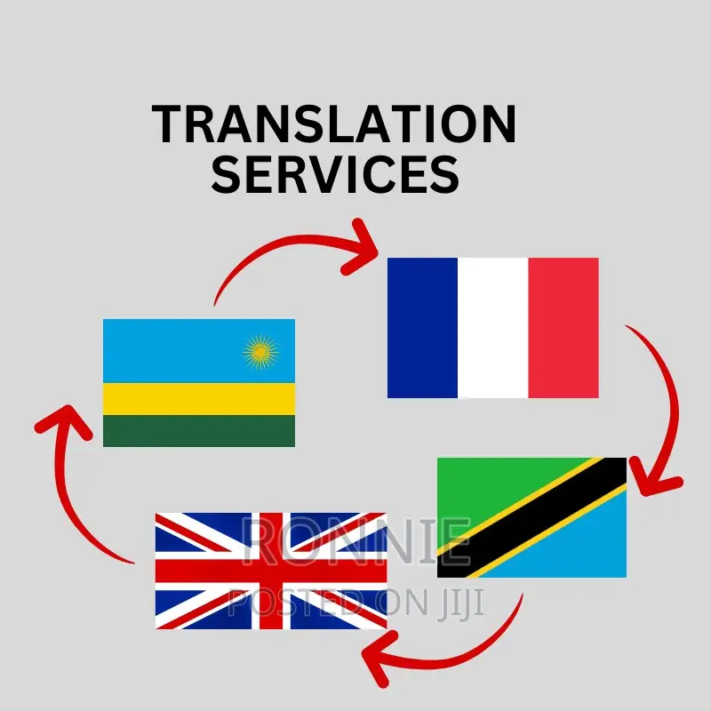 Translation Services: Kinyarwanda, French, Swahili, English