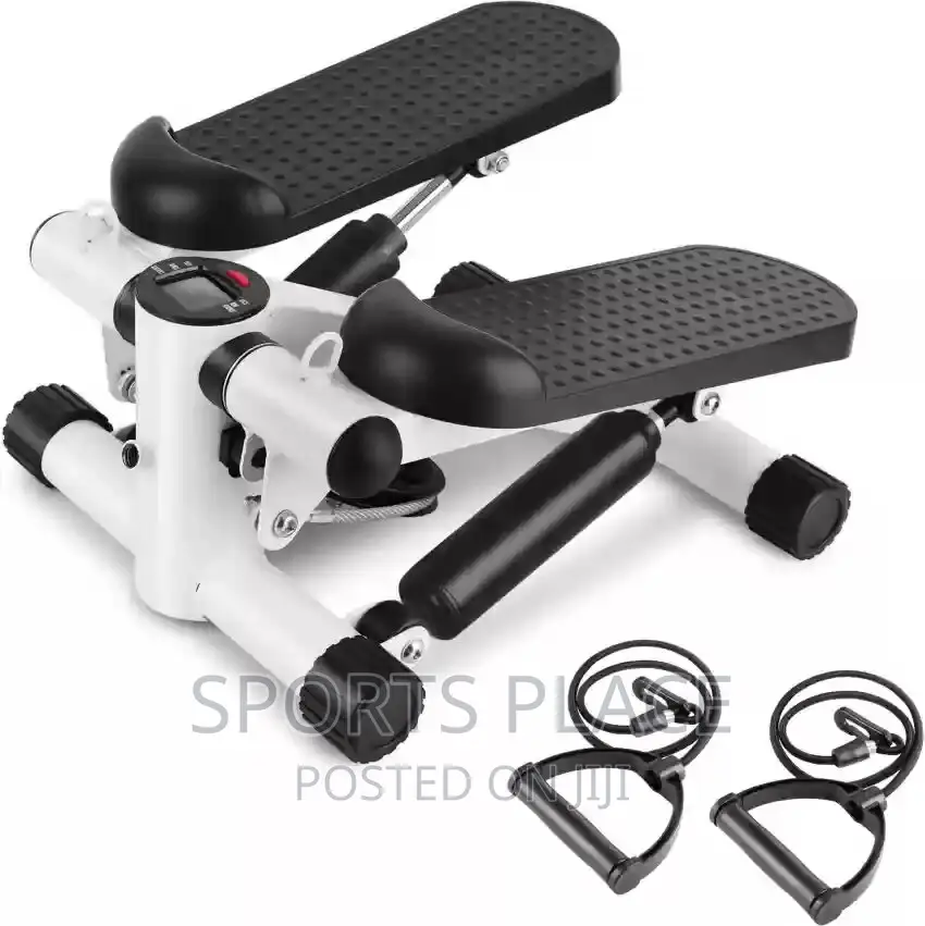 Step Exercise Machine With Display Monitor for Fitness