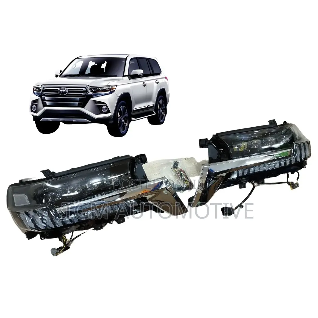 Land Cruiser FJ200 V8 LED Headlights Original Headlamps