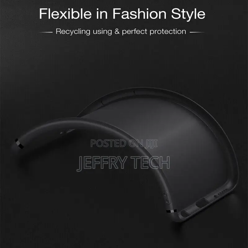 Black TPU Shell Cover for MOTOROLA G8 Silicone Case