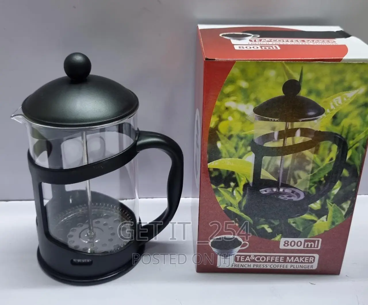 800ml French Coffee Plunger
