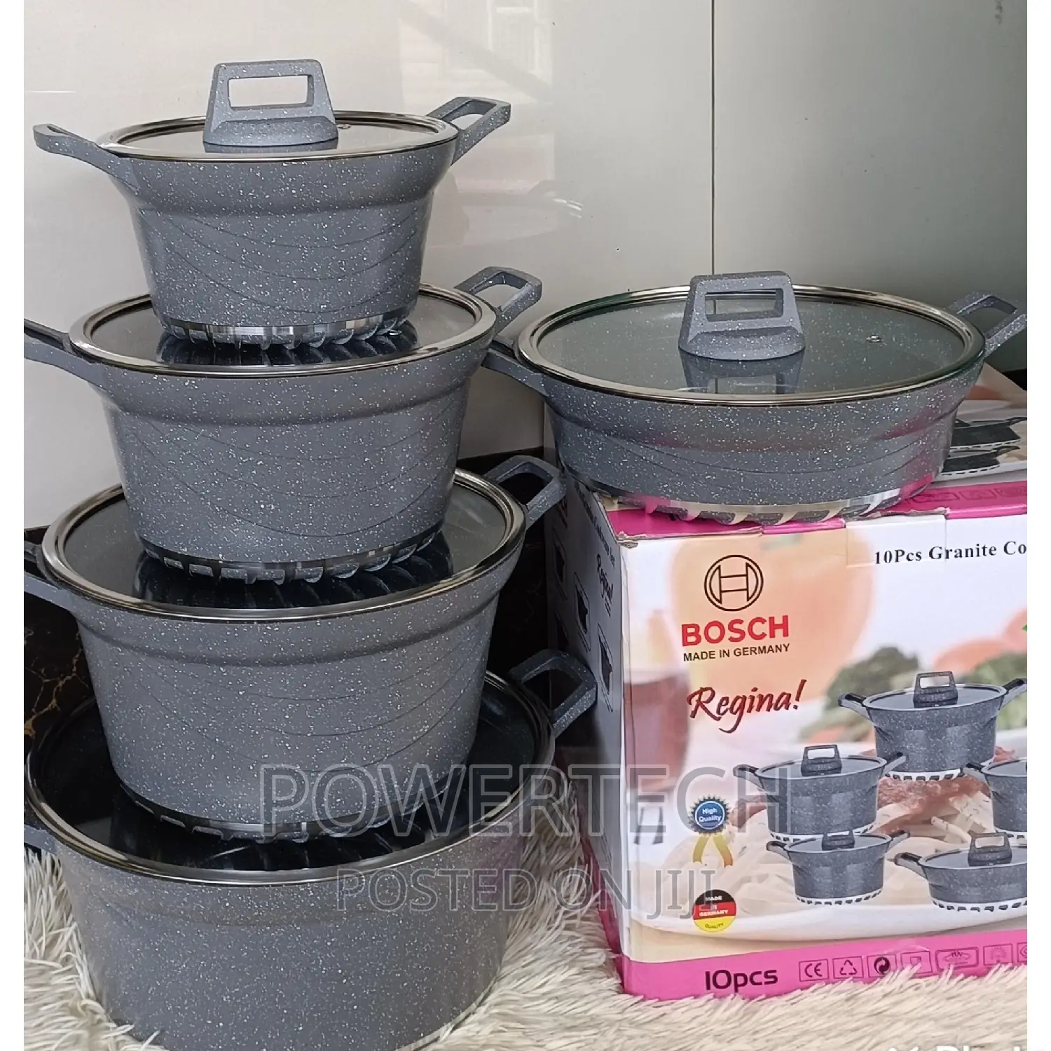 Bosch 10 PCS Non Stick Granite Cookware Set