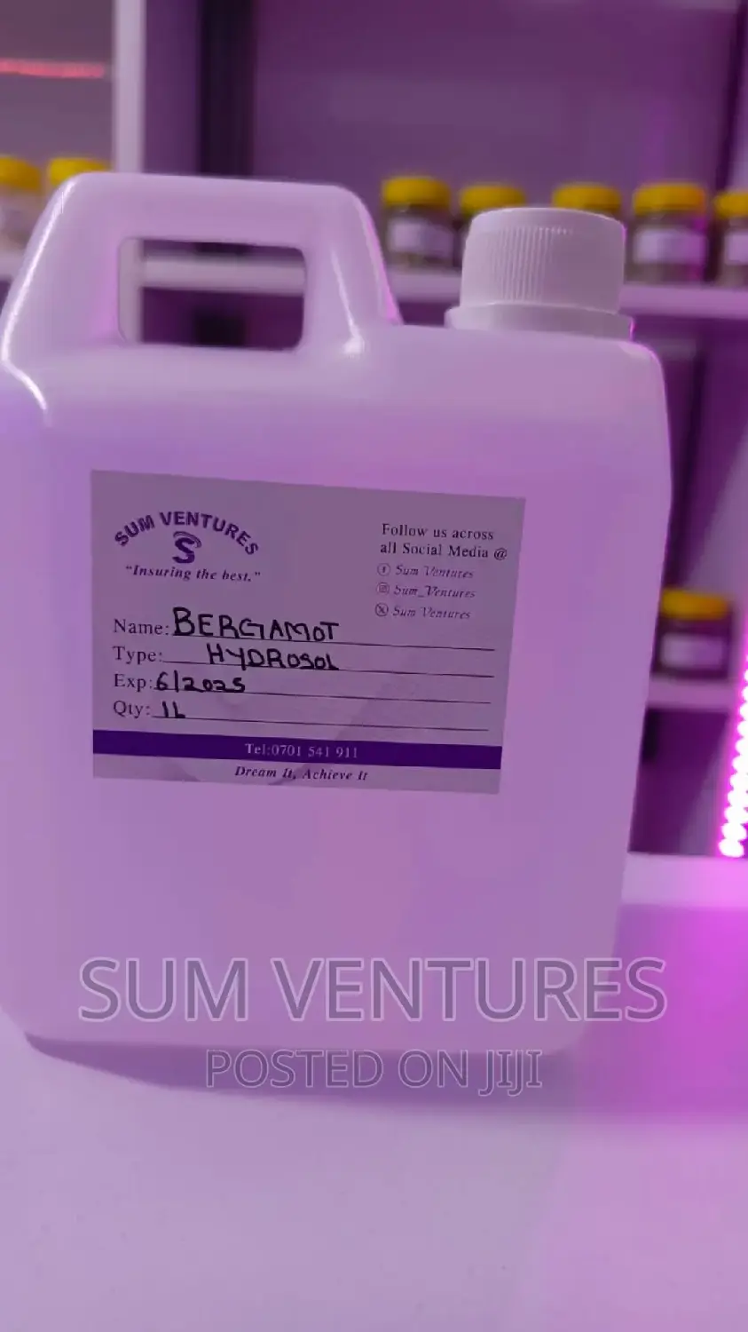 Bergamot Hydrosol Available