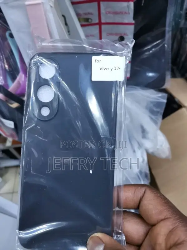 Back Cover Case for Vivo Y17s | Camera Bump Protection | Mat