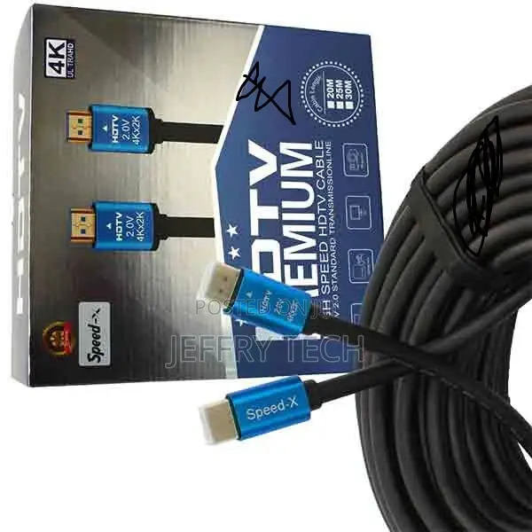 20M HDMI Cable Gold Plated