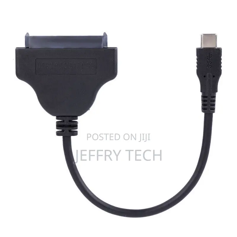 USB 3.1 Type-C to SATA 22 Pin HDD Hard Disk Driver SSD Adapt