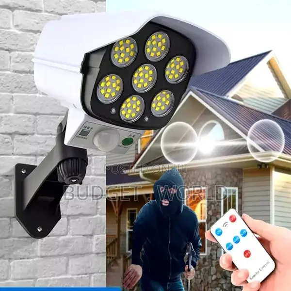 Perfect Dummy CCTV Solar Light Outdoor Monitoring Lamp-