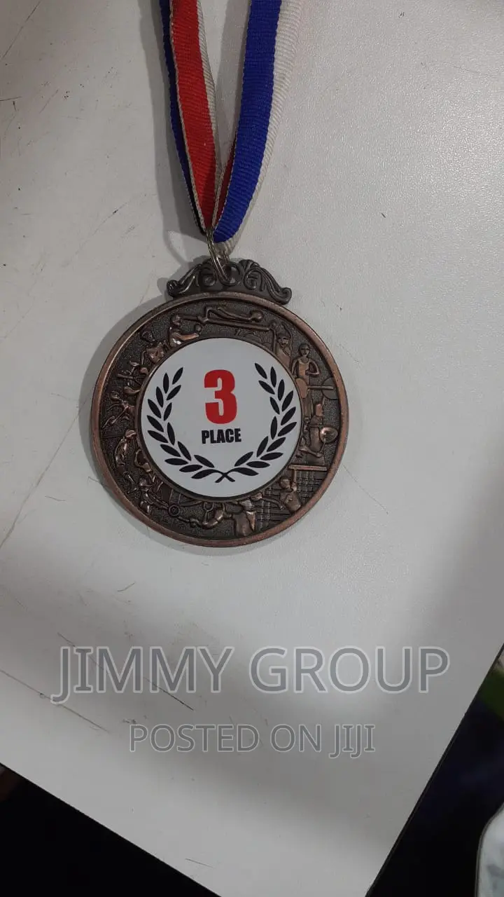 Silver Gold Custom Made Medals