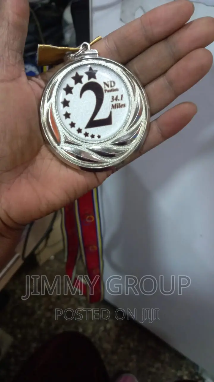 Silver Gold Custom Made Medals