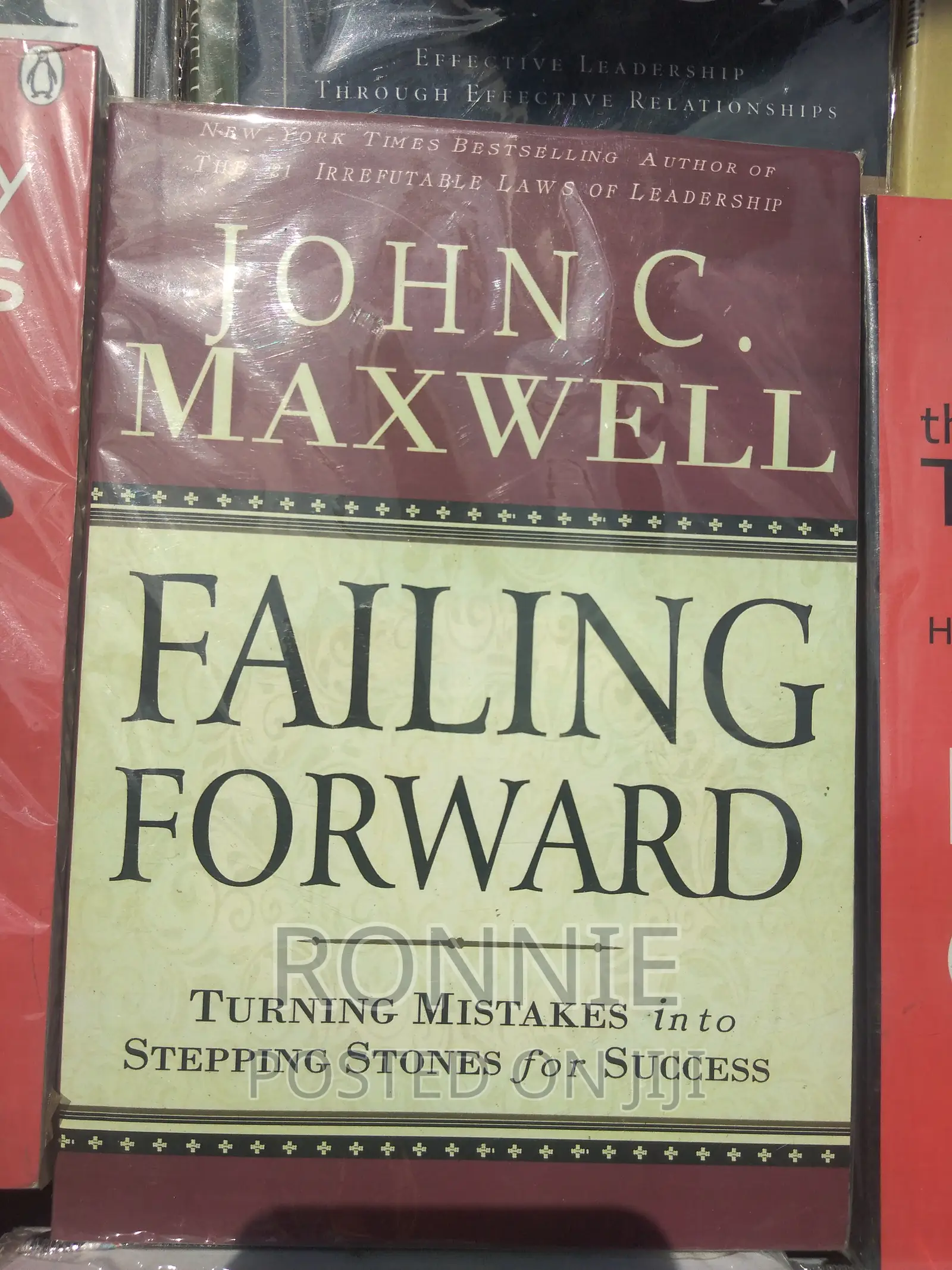 Failing Forward Book by John C. Maxwell