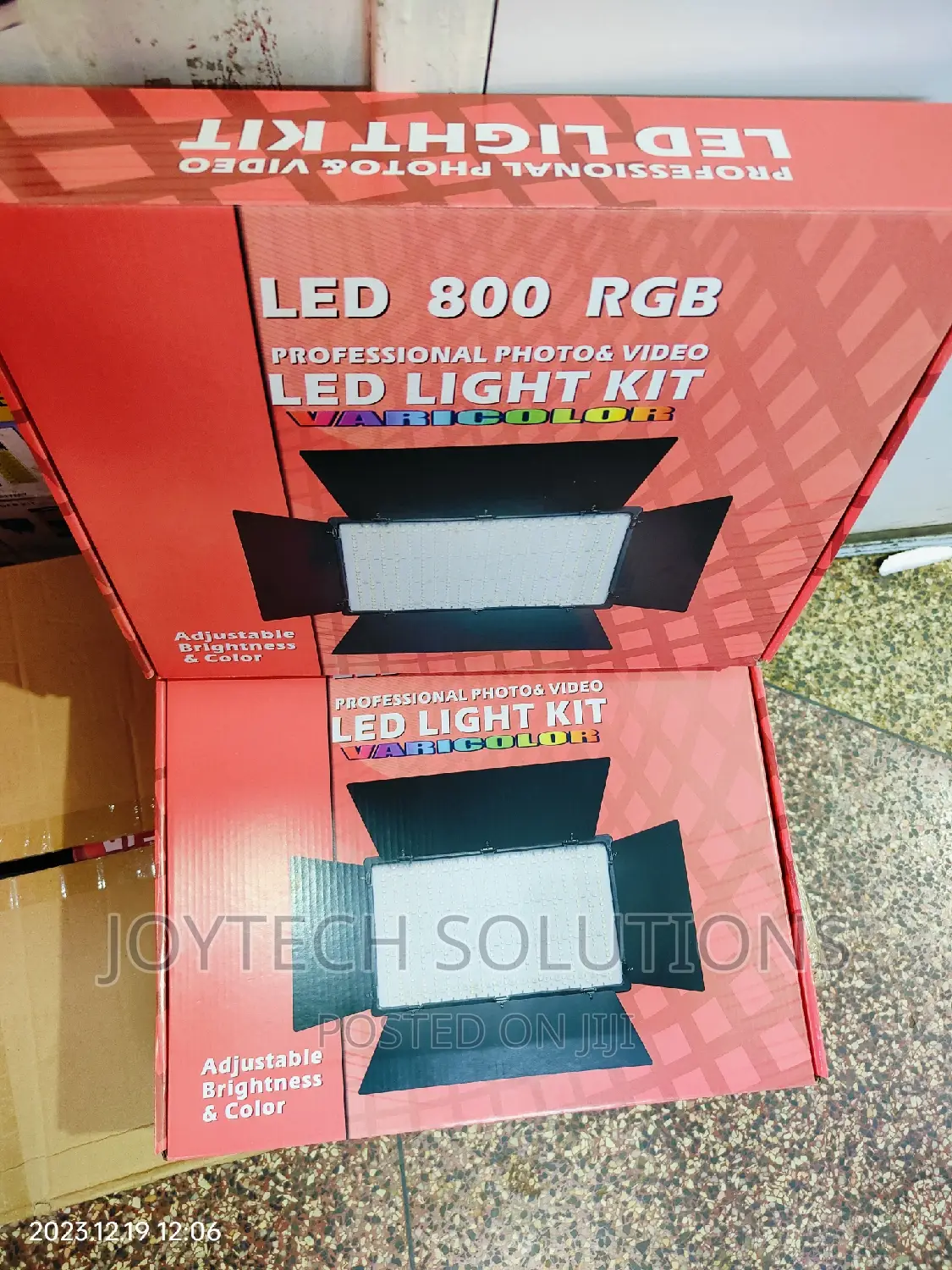 Pro LED 800 RGB 50W LED Photography With Battery and Remote