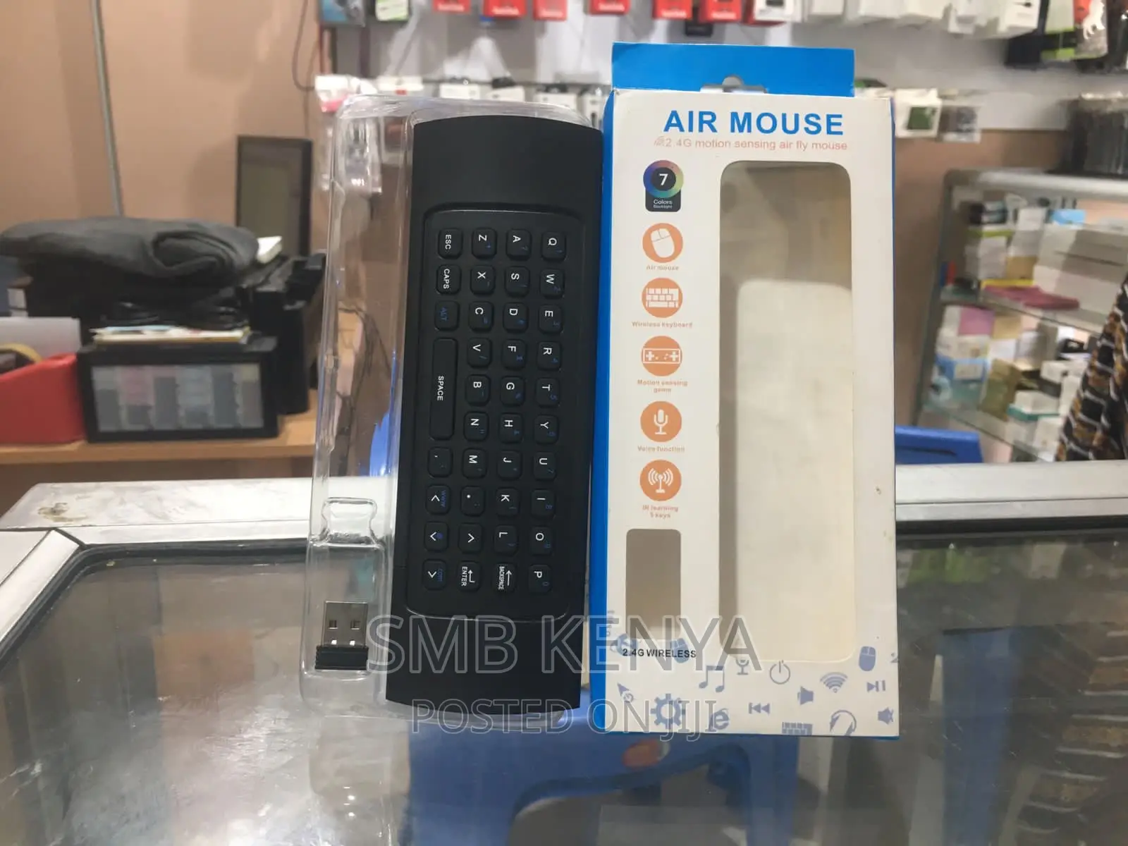 Air Mouse With Keyboard For Smart Tv/Pc