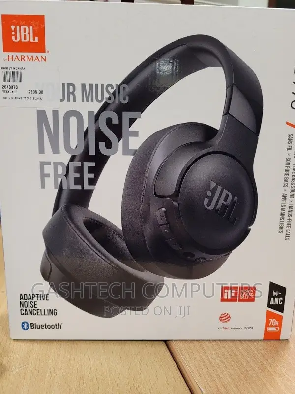 JBL TUNE 760NC Headset/ Tune 760nc JBL/ 760nc