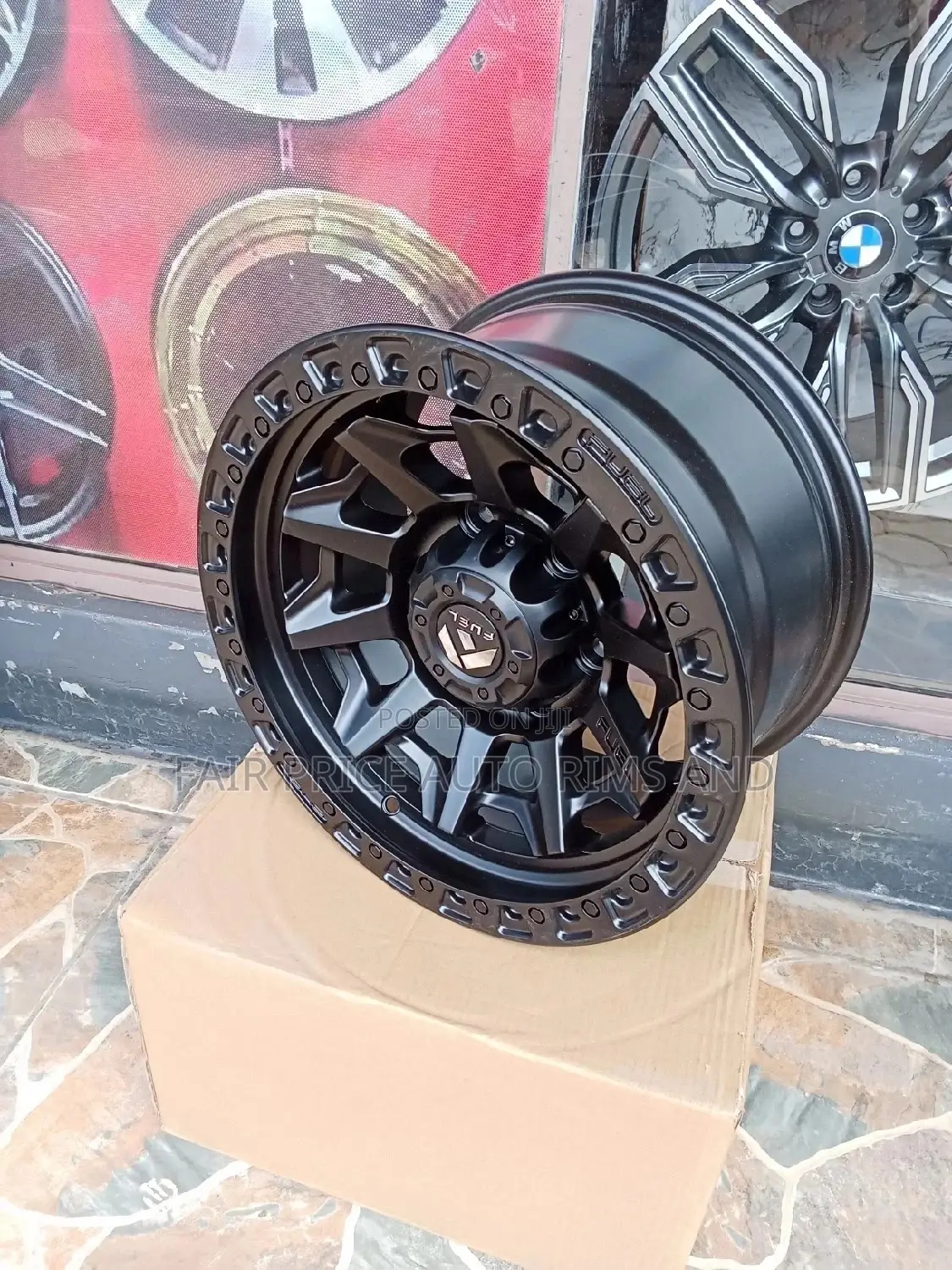 Rims Size 15/6/139 Black Tititi Offset
