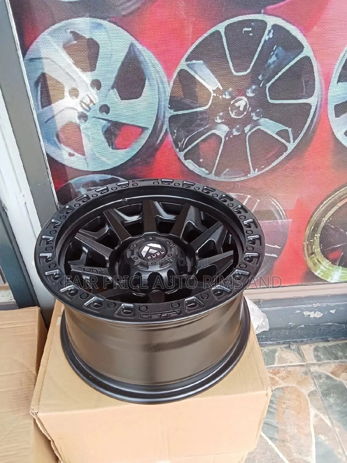 Rims Size 15/6/139 Black Tititi Offset