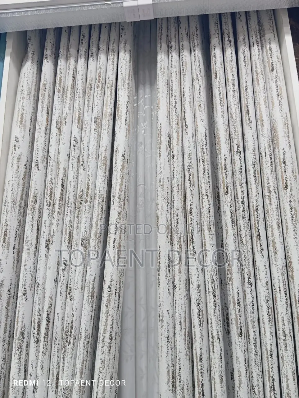 Brown and White Curtains Brown and White Curtains