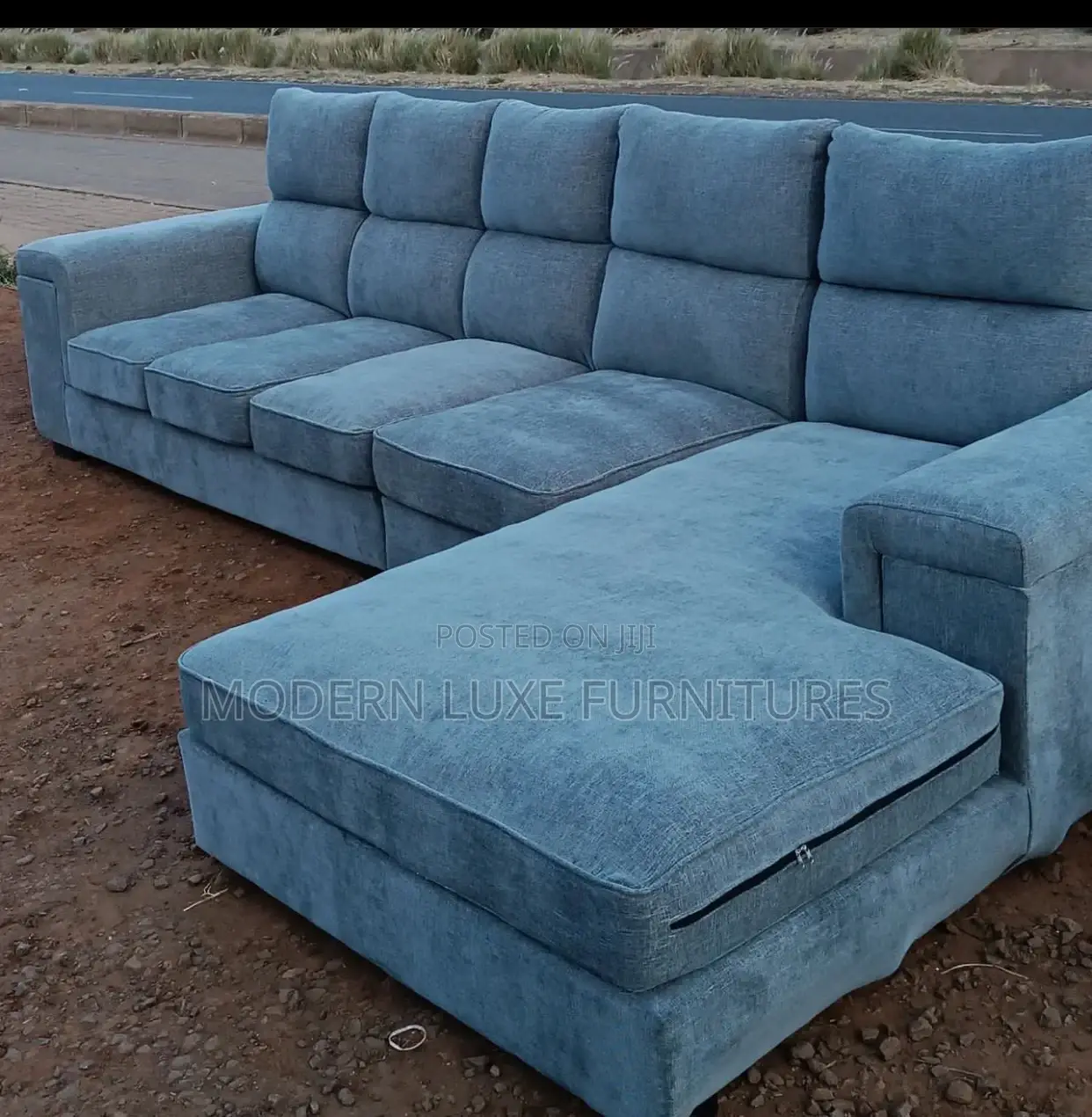 Elegant 7 Seater L Sofa