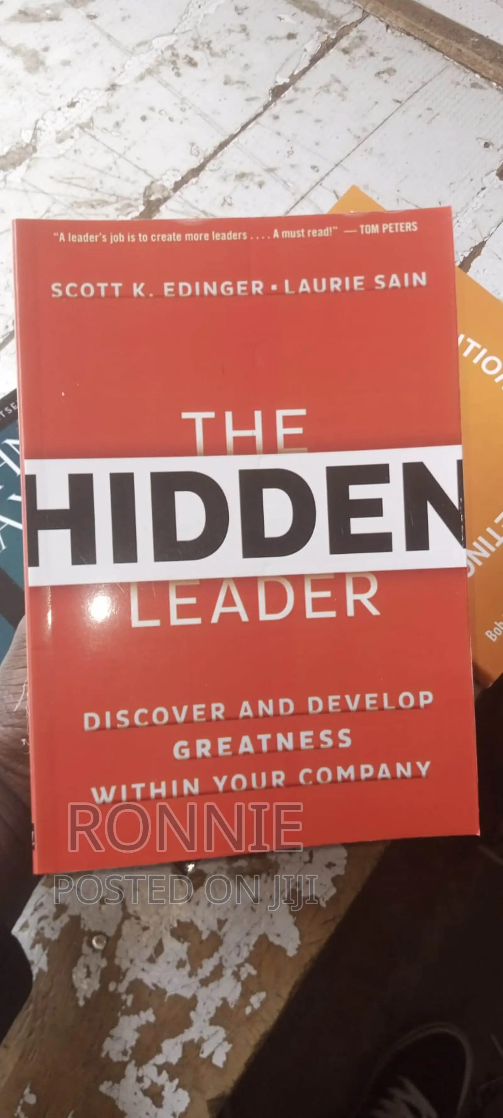 The Hidden Leader: Book by Laurie Sain and Scott K Edinger