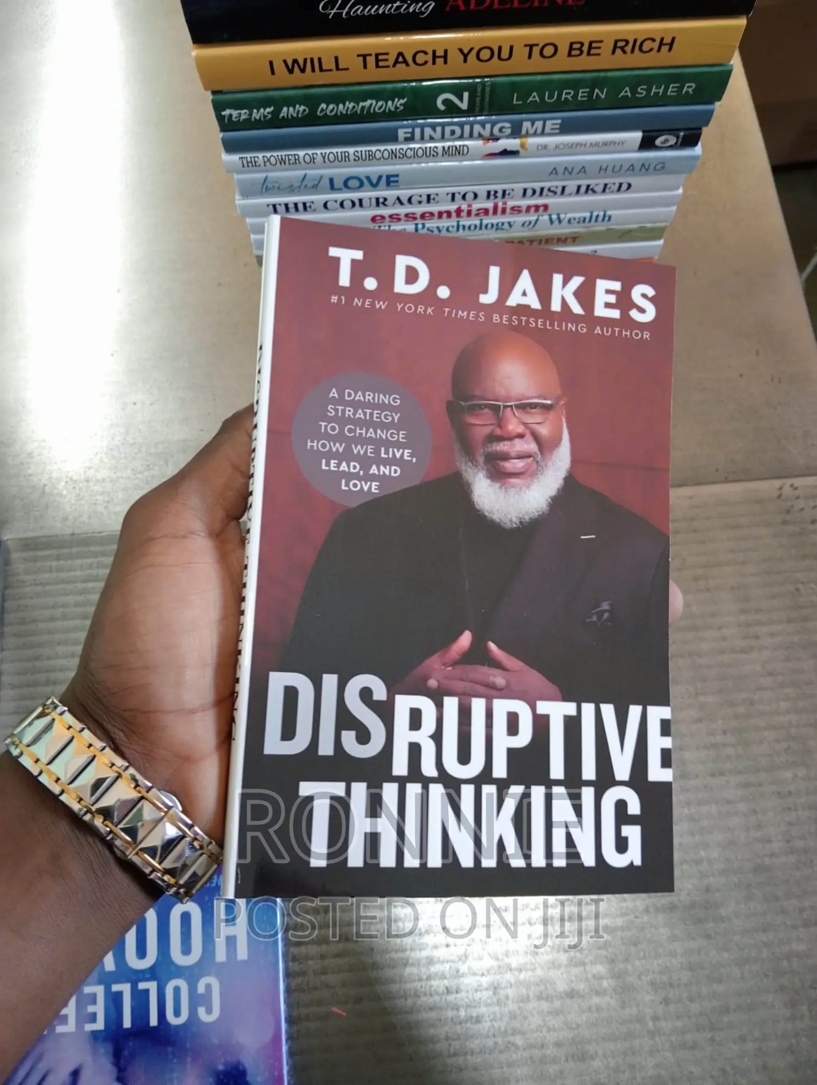 Disruptive Thinking:Book by Nick Chiles and T. D. Jakes