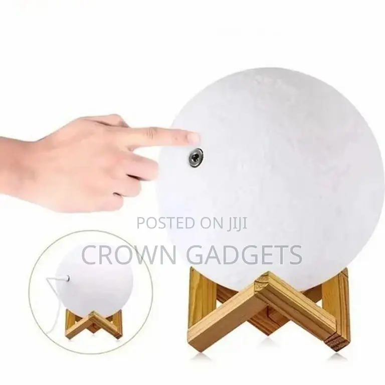 3D Printing Moon Night Light for Kids Adults Bedroom