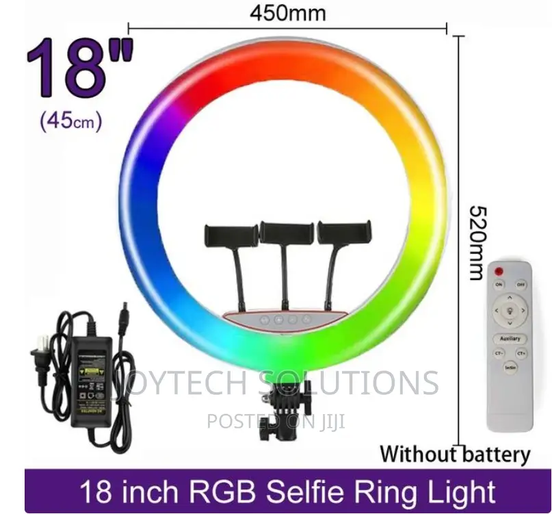 Unique18 Inch Led Ring Light Dimmable Sie Lamp With Tripod