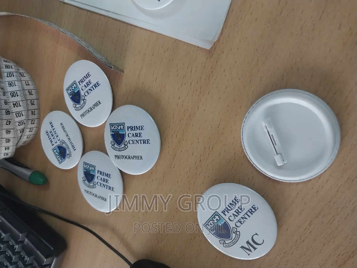 Button Budges. 55mm