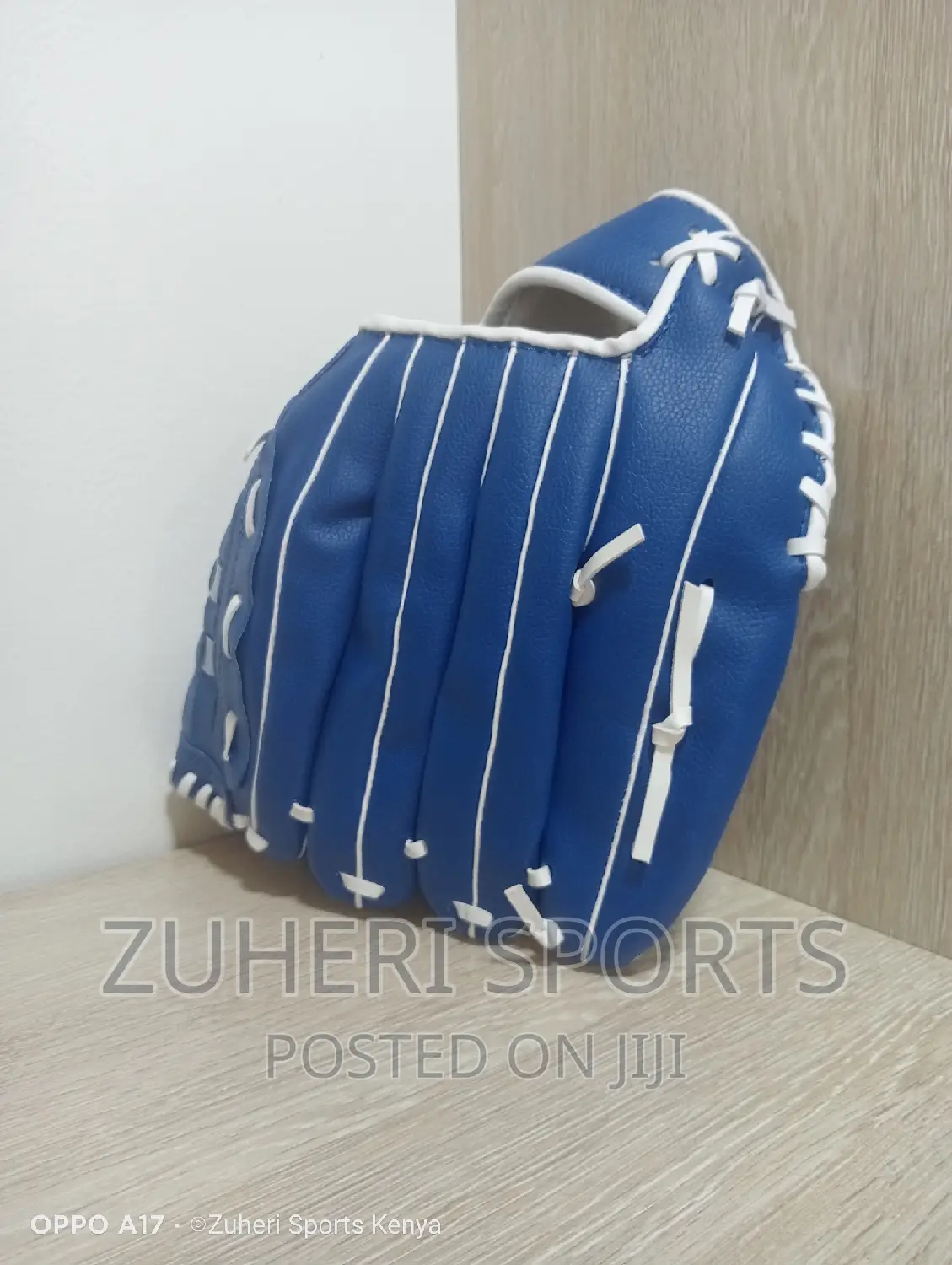 Pro Baseball Mitt Gloves/Blue/Premium Quality Leather