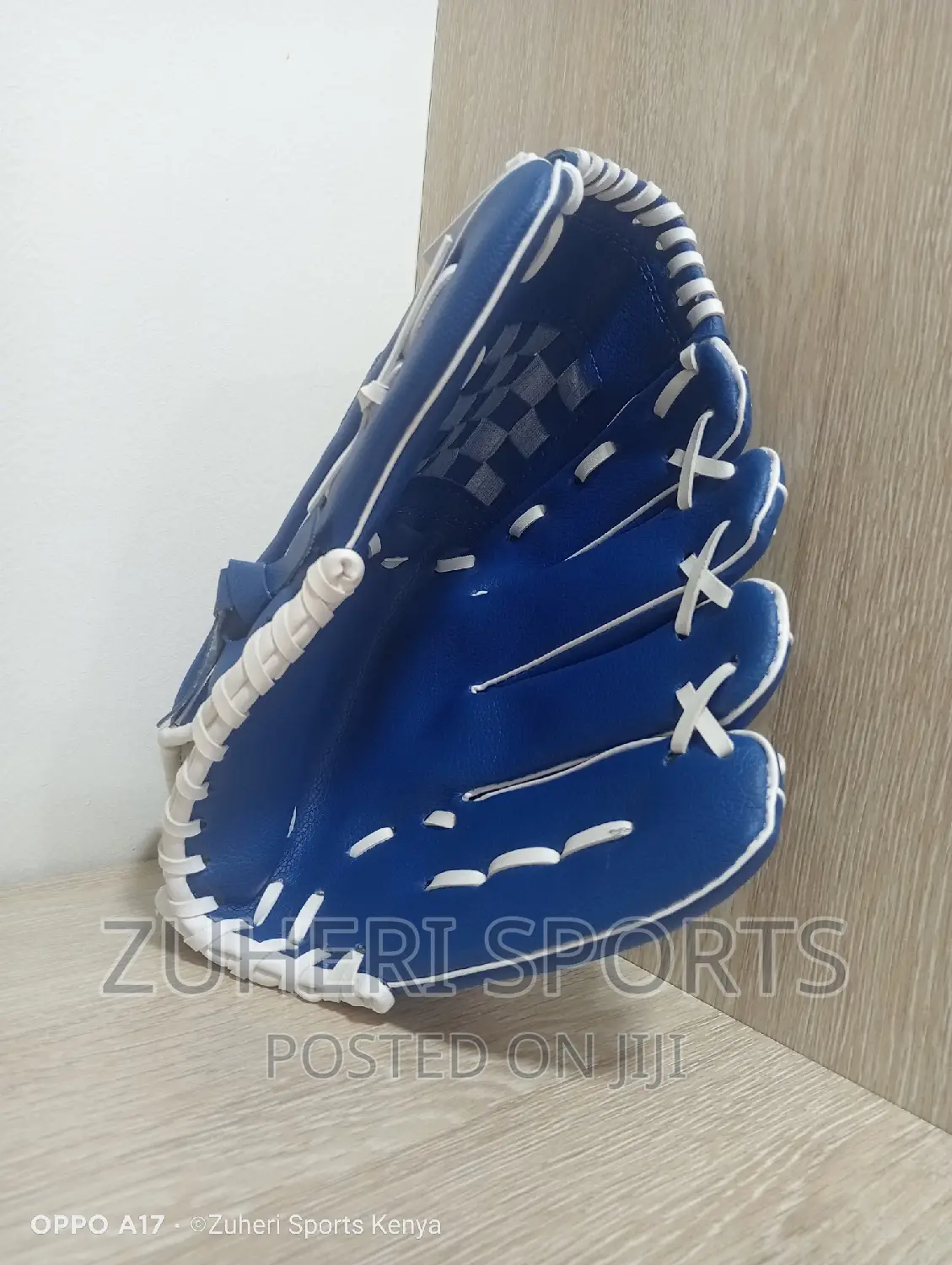 Pro Baseball Mitt Gloves/Blue/Premium Quality Leather