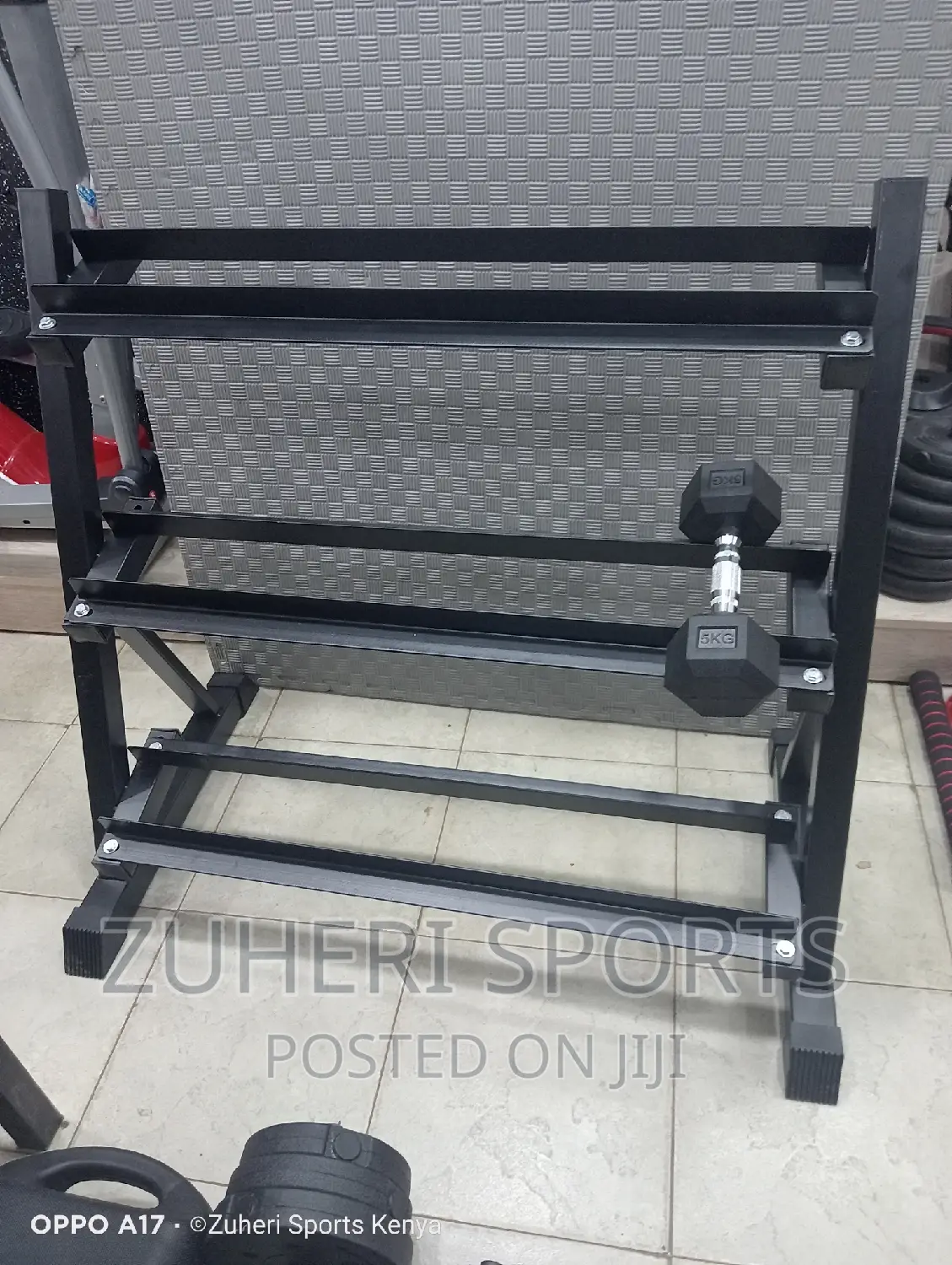 3 Tier Dumbbell Rack/Heavy Duty/Commercial Gym Rack
