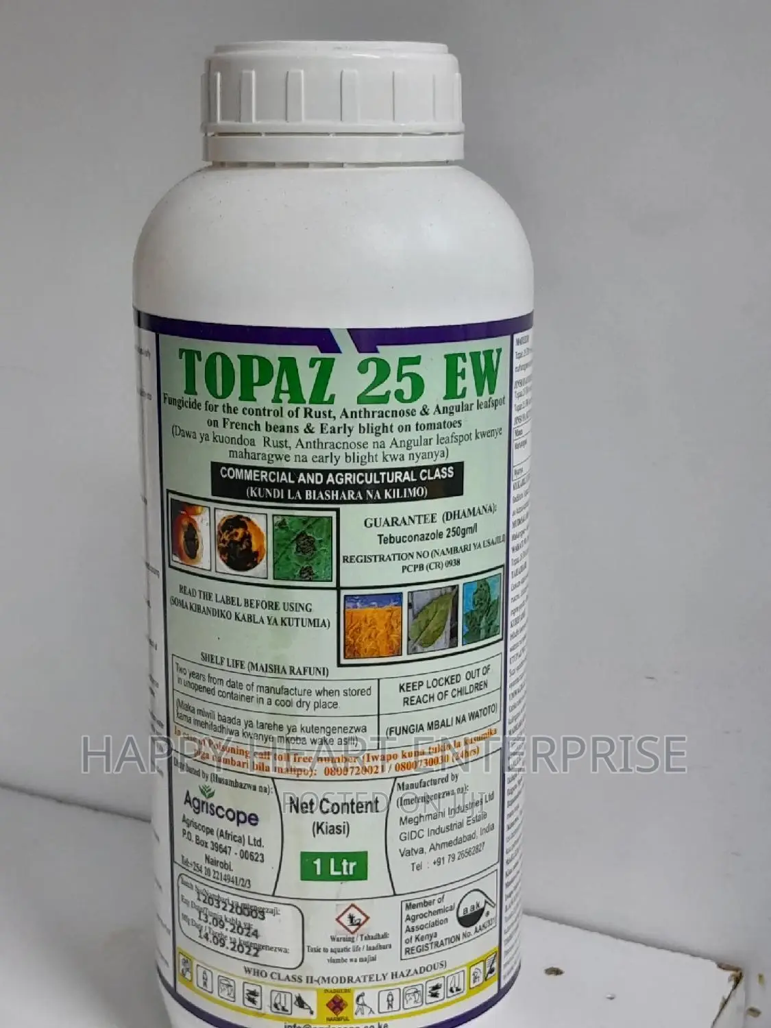 Topaz 25ew Fungicide 1litre