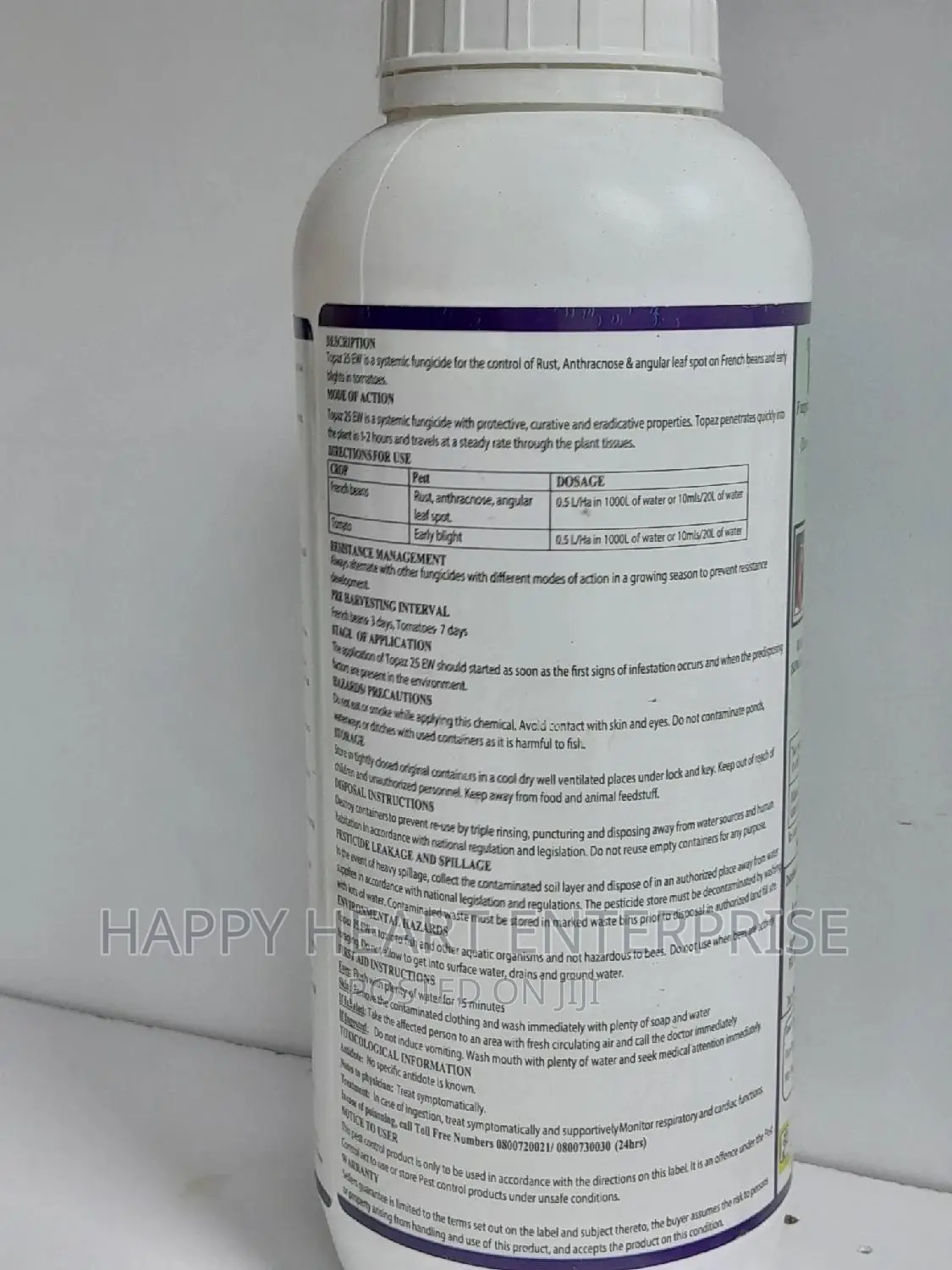 Topaz 25ew Fungicide 1litre
