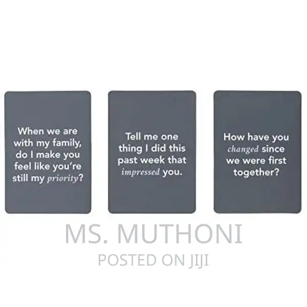 Love Language Couples Card Game